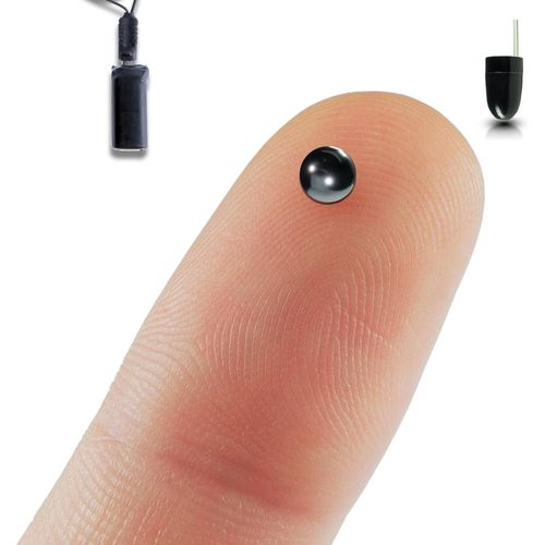 Oreillette Espion Bluetooth Ecouteur Mini Invisible pour Examen Nano Cach Telephone Microphone - Casque sans Fil Discrete Ecoute  Distance (Oreillette Espion Nano V8 + Vip Pro UltraMini)