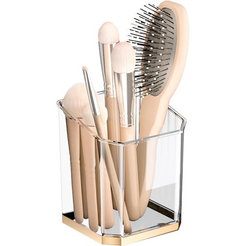Organisateur De Pinceaux De Maquillage, Rangement Pour Pinceaux De Maquillage, Armoire De Miroir, Organiseur Intrieur, Armoire De Salle De Bain Pour Pinceaux, Eye-Liner, Mascara, Etc.