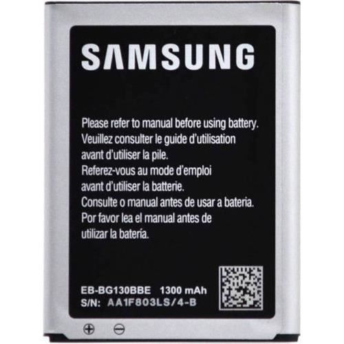 Original Batterie Samsung Bj130 / Eb-Bg130bbe Eb-Bg130abe Pour Galaxy Young 2 G130 