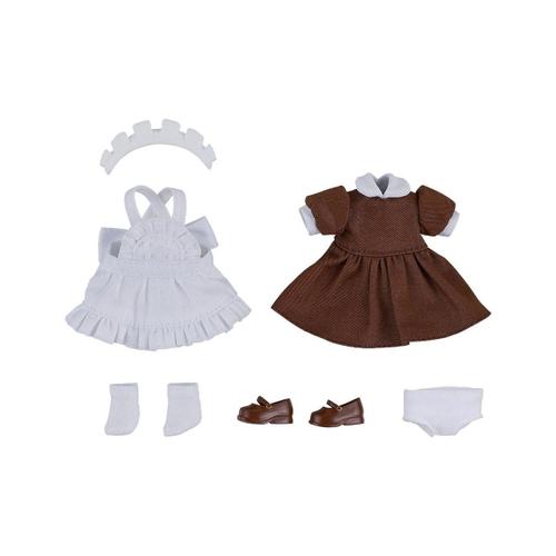 Original Character - Accessoires Pour Figurines Nendoroid Doll Outfit Set: Maid Outfit Mini (Brown)