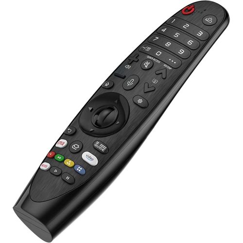 Original Voice Remote Control Tv Akb758555501, Low Power Tech Remote Control, Uniquement Compatible Avec An-Mr20Ga, An-Mr19Ba, Avec Fonction Vocale Et Pointeur, Pour Lg Led Oled Lcd 4K Uhd Tv