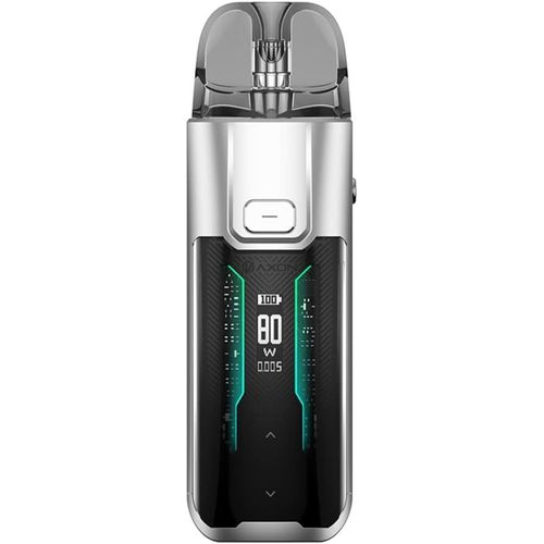 Marque Gnrale : Origine Vapo'resso Kit Luxe Xr Max 2800mah Batterie Intgre 80w Sortie Gtx 0.2ohm Mesh Coil Type-C Cigarette lectronique Rdl Dtl Vape Kit (Argent) No Nicotine