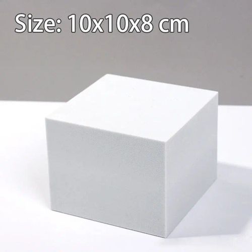 Ornements de fond de prise de vue de cube 3D blanc,accessoires de photographie de studio photo,accessoires de pose de bijoux cosmtiques - Type 10 x 10 x 8 cm #B