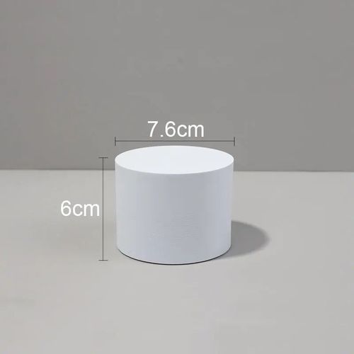 Ornements de fond de prise de vue de cube 3D blanc,accessoires de photographie de studio photo,accessoires de pose de bijoux cosmtiques - Type 7.6x6 cm