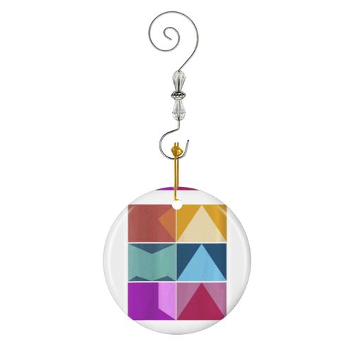 Ornements De Nol Kamala Matelass Pour Les Femmes, Cadeau Pour Les Partisans De Harris En Cramique Avec Crochet Et Cristal Dcorations Souvenirs Pendentif Dcoratif Pour Voiture