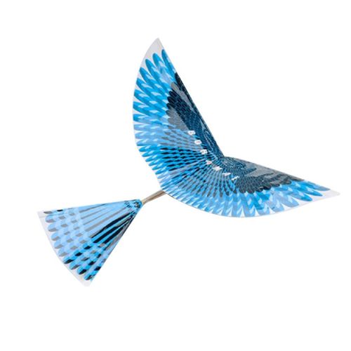 Ornithoptre  Moteur Avec Bande De Caoutchouc, Jouet D'avion D'oiseau  Battement Avec Ailes Mcaniques