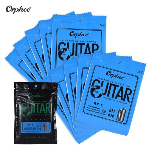 Orphee Rx-1 Remplacement De Ficelle Unique Pour lectrique Je1st E-String (.009) 10-Pack Alliage De Dgradtension Super Lgre - Type Orphee Rx-2