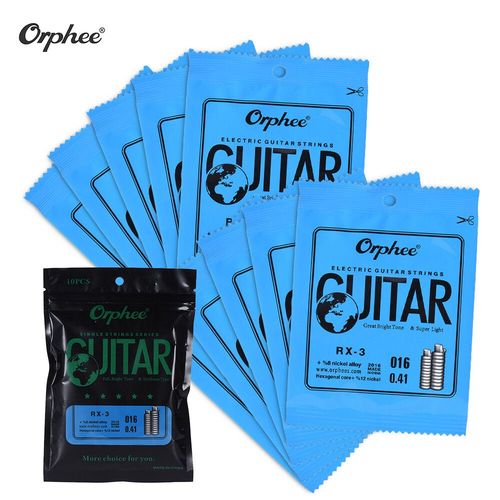 Orphee Rx-1 Remplacement De Ficelle Unique Pour lectrique Je1st E-String (.009) 10-Pack Alliage De Dgradtension Super Lgre - Type Orphee Rx-3