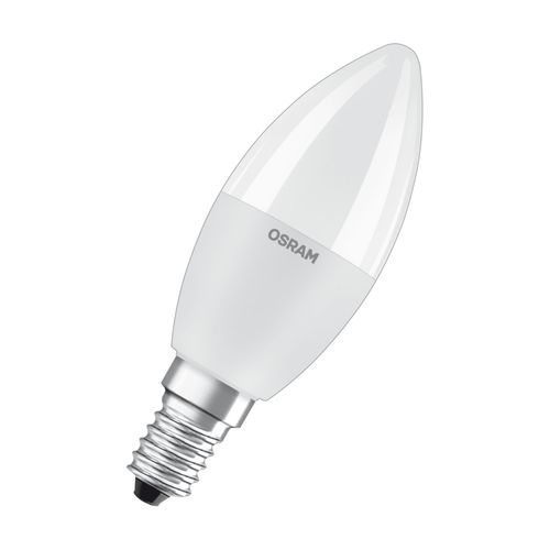 Osram Led Star+ Rgbw Ampoule Led Dpolie Pour Culot E14, Les Couleurs Rgbw Peuvent tre Changes Par Tlcommande, Forme De Bougie, Remplacement Pour Les Ampoules Conventionnelles 40w, Double Pack