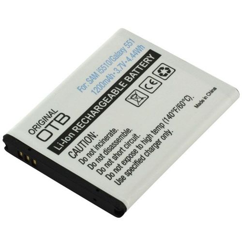Otb - Batterie 1200mah 3,7 Volt Li Ion Samsung Galaxy 551 Gt-I5510 Galaxy Mini Gt-S5570 Wave 525  Gt-S5250 Wave 533 / Gt-S5330  Wave 723 Gt-S7230 Eb494353vucstd