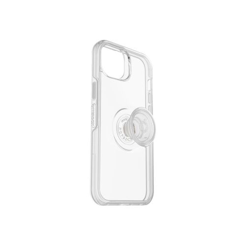Otterbox Otter + Pop Symmetry Series - Coque De Protection Pour Tlphone Portable - Antimicrobien - Polycarbonate, Caoutchouc Synthtique - Clair - Pour Apple Iphone 14 Plus