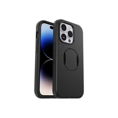 Otterbox Ottergrip Symmetry Series - Coque De Protection Pour Tlphone Portable - Compatibilit Avec Magsafe - Polycarbonate, Caoutchouc Synthtique, Plastique - Noir - Pour Apple Iphone 14 Pro