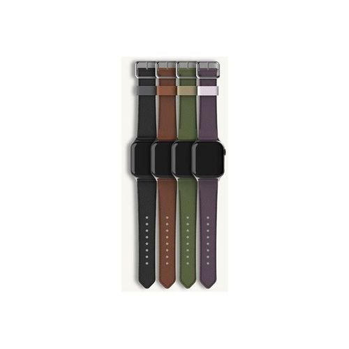 Otterbox Symmetry - Bracelet Pour Montre Intelligente - 41/40/38 Mm, Cuir De Cactus - Adobe Riche - Pour Apple Watch Herms Series 7, Herms Series 9, Nike Series 7, Series 10, Series 8, Series 9