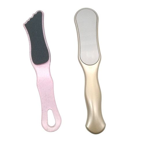 Ou - Rpe  Pied En Acier Inoxydable, Lime  Talon, Dissolvant, Pdicure, Gommage Des Pieds, Outils De Manucure, 2 Pices