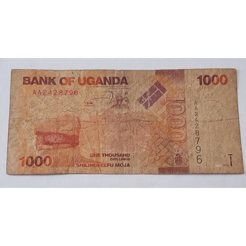 Ouganda 1000 Shillings 2010 