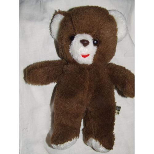 Ours Ancien Vintage Ajena Doudou Marron Peluche De Cm Rakuten