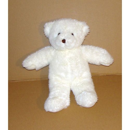 Ours Blanc Anna Club Vintage 92 Peluche Doudou Ours 42 Cm