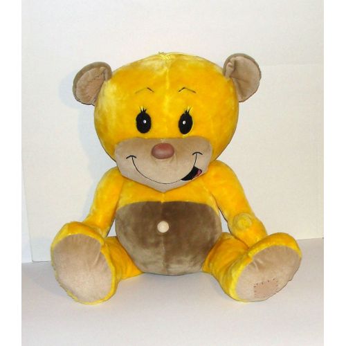 Ours Coquin Assis Grande Peluche Tommy 50cm