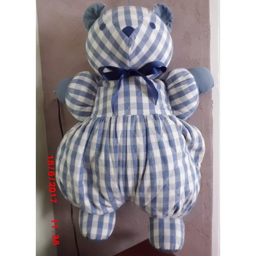 Ours En Tissu Range Pyjama Sucre D'orge
