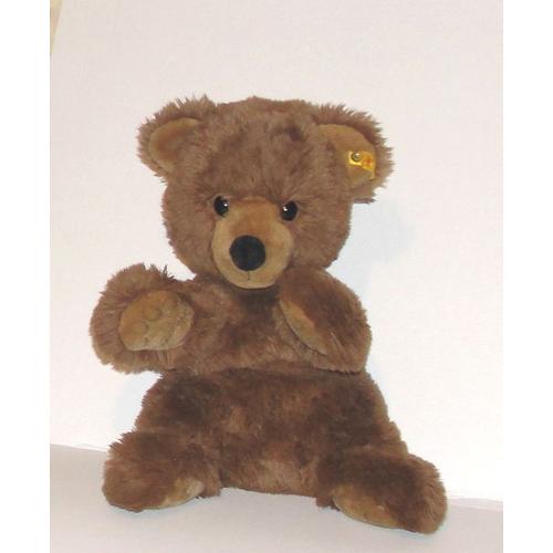 Ours Teddy Marron Peluche Doudou Teddy Bear Grizzle Steiff 46cm