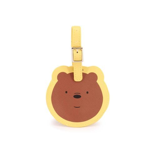 Ours Pour Un Et Un Pour T'ours Jaune tiquette De Bagage, Jaune