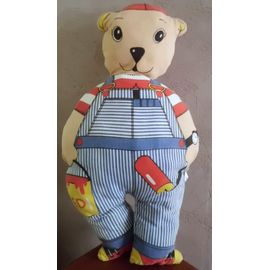 ours tissu fait main doudou Rakuten