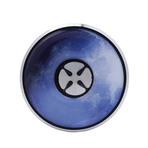Outil De Coupe Et De Brunissage De Queue De Billard 2 En 1 De Forme Ronde (Bleu)