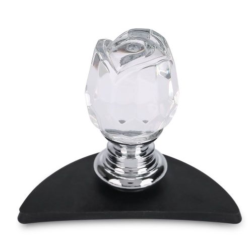 Outil De Fard A Paupieres En Cristal Rose, Guide Rapide Pour Fard A Paupieres, Modele De Modelage, Outil De Maquillage De Beaute