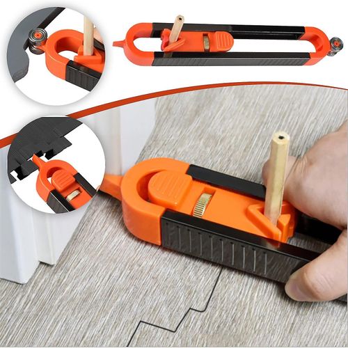 Outil De Mesure De Jauge De Contour D'outil De Travail Du Bois Avec Serrure, Duplication De Forme Prcise