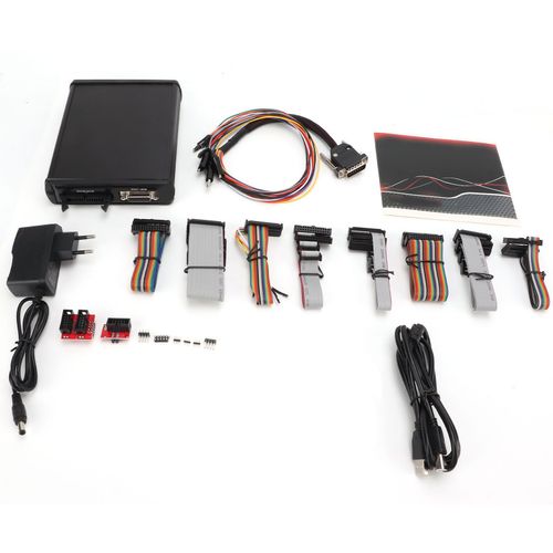 Outil de programmation ECU V7.020, kit de diagnostic automobile a jetons illimites avec PCB rouge, prise US 100-240 V pour camions et tracteurs