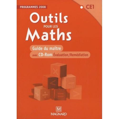 Outils Pour Les Maths - Ce1 - Guide Du Matre - Programmes 2008 (1 Cd-Rom)   de Besset Natacha  Format Poche 