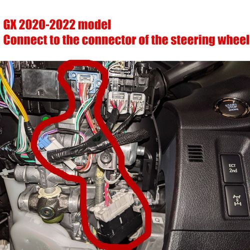 Ouverture De Fentre Obd + Rtroviseur Latral Repliable,Lhd,Conduite  Gauche,Pour Lexus Gx Gx400/Gx460 2011 +- 2020-2023 Model