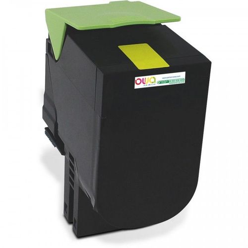 Owa - Haute Capacit - Jaune - Remanufactur - Cartouche De Toner (quivalent  : Lexmark 70c2hy0 ) - Pour Lexmark Cs310dn, Cs310n, Cs410dn, Cs410dtn, Cs410n, Cs510de, Cs510dte