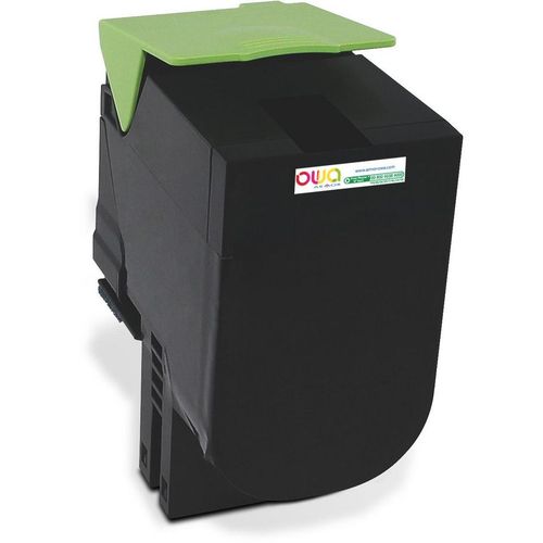 Owa - Haute Capacit - Noir - Remanufactur - Cartouche De Toner (quivalent  : Lexmark 70c2hk0 ) - Pour Lexmark Cs310dn, Cs310n, Cs410dn, Cs410dtn, Cs410n, Cs510de, Cs510dte