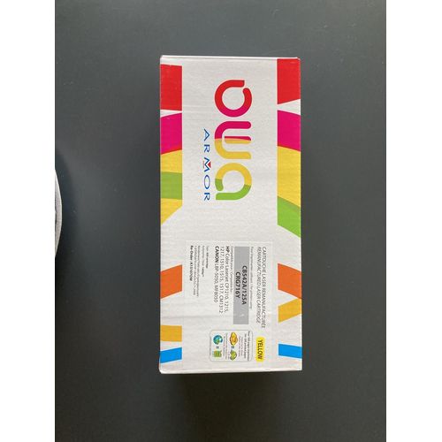 Owa - Jaune - Remanufactur - Cartouche De Toner (quivalent  : Hp Cb542a ) - Pour Hp Color Laserjet Cm1312 Mfp, Cm1312nfi Mfp, Cp1215, Cp1515n, Cp1518ni