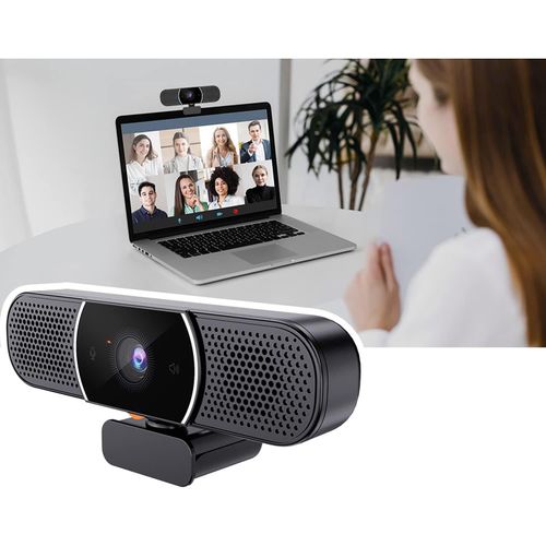 Owlbar Mini, Camra De Visioconfrence, Webcam 2K Avec Haut-Parleur Et Microphone Tout-En-Un Pour Salle De Runion Ou Bureau De Tltravail, Compatible Zoom/Ms Teams Ou Streaming O[CAM6261931]