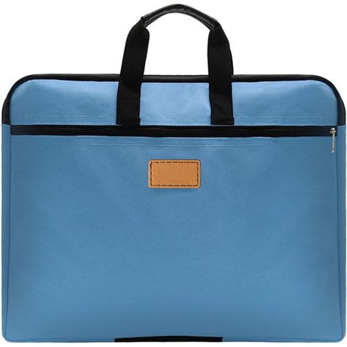 Oxford Porte-Documents Avec Poigne, Format A4, Porte-Documents, Accordon, Sac De Rangement, Convient Pour L'cole, La Maison, Les Affaires, 30,5 X 38,1 Cm (Bleu)