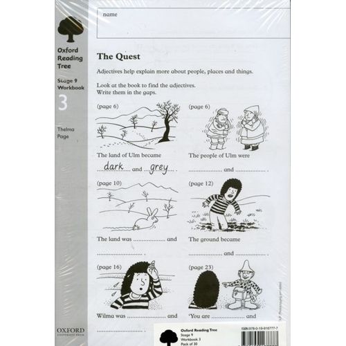 Oxford Reading Tree: Level 9: Workbooks: Workbook 3: The Quest And Survival Adventure (Pack Of 30) (Paperback)   de Page, Thelma