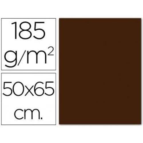 Pack 25 Feuilles Carton Iris 50x65 185g Canson Chocolat C200040242
