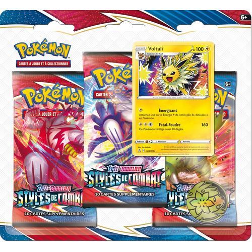 Asmodee Pack Pokemon 3 Boosters Eb05