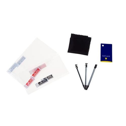 Pack Accessoires - 2 Protges cran + 2 Stylets - 3ds/3dsxl