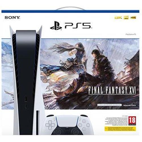 Console Sony Playstation 5 Standard + Final Fantasy Xvi En Tlchargement