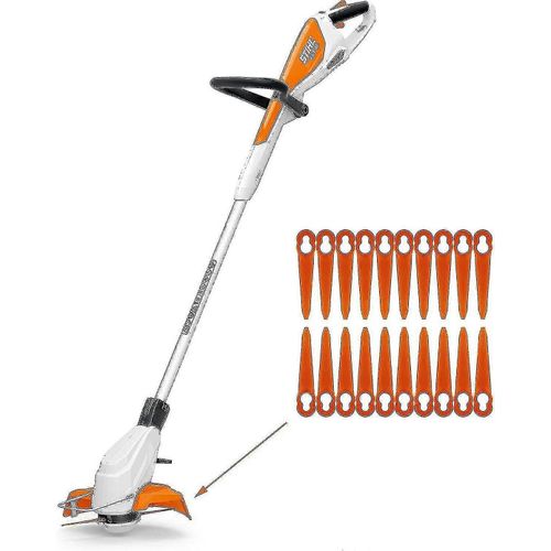 Pack De 100 Lames Compatible Pour Stihl Polycut 2-2 Polycut 3-2, Fsa 45 Fsa 57 Fse 52 Edger, Lames En Plastique Pour Stihl Cordless H35 Edger
