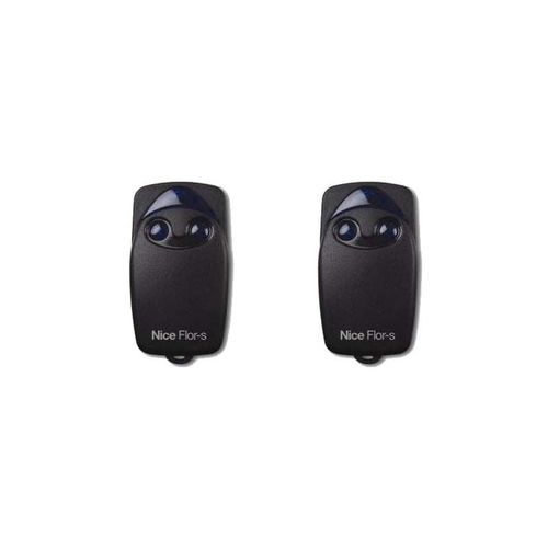 Pack De 2 Tlcommandes Nice Flo2r-S 433mhz Rolling Code