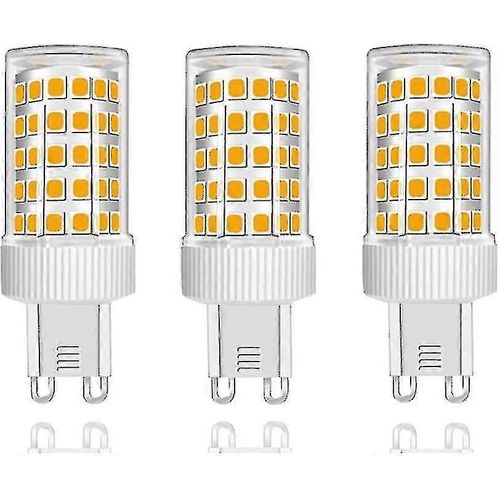 Pack De 3 Ampoules Led G9 10w Ampoule Halogne 150w, 86 Leds, 1000lm, Angle De Faisceau 360, Super Lumineux, Ac220-240v, Non Dimmable, Blanc Chaud 3000k
