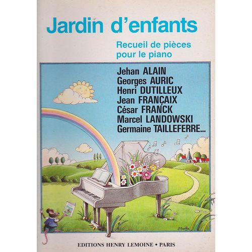 Pack Jardin D'enfants + Cd - Recueil De Pices Pour Le Piano