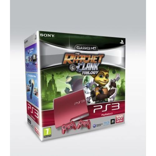 Pack Ps3 (320 Go) Rouge & Ratchet & Clank: Trilogy