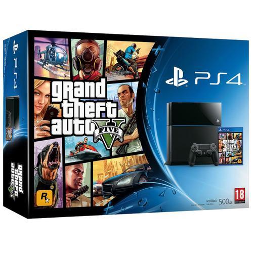 Playstation 4 500 Go + Grand Theft Auto V