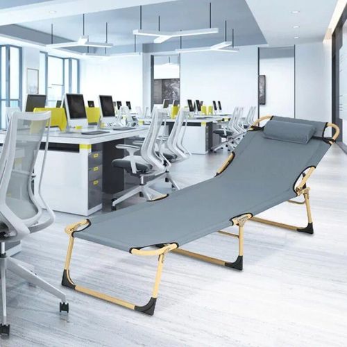Package B - Lit De Nuit Simple Et Lger Pour La Pause Djeuner, Chaise Longue Pliante De Bureau, Lit Pliant Portable Pour L'extrieur, Lit De Camping Pour La Randonne Dans La Nature
