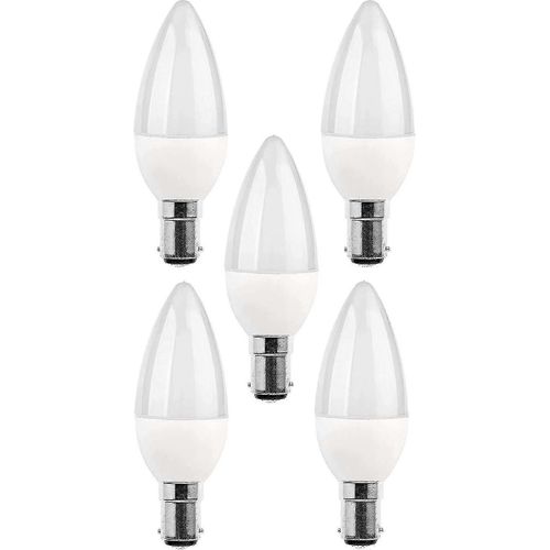 Packs DAmpoules Led B15, Ampoule  Incandescence 5 W, 220v 270 Lm, Lumire Du Jour 3000 K, Ampoule De Base  Baonnette B15, [Classe DEfficacit nergtique A +].